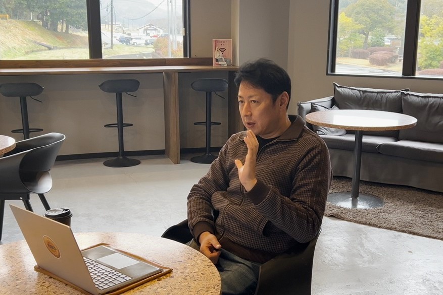 施設開業の経緯とコンセプトを語る九谷直樹氏